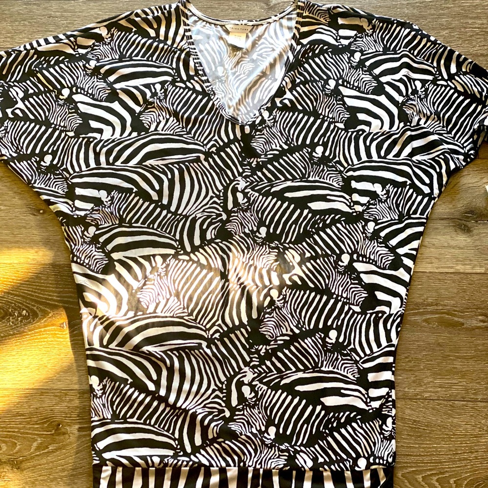 Trina Turk Zebra Tunic
